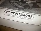 03200-60001 Professional 70 Up Toro Mower