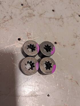 M36-12 Ransomes 250 Reel Motor Couplers Set Of 4 M36-12 Ransomes 250 Reel Motor Couplers Set Of 4