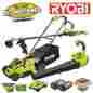 Zrry40110-24x Ry40110-24x Zrry40110 Ryobi 16 In 40-volt Walk-behind Lawn Mower Blower String Trimmer 4883183160527