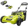 Ry401110-y Ryobi Brushless Cordless Battery Walk Behind Push Ah 0046396028785
