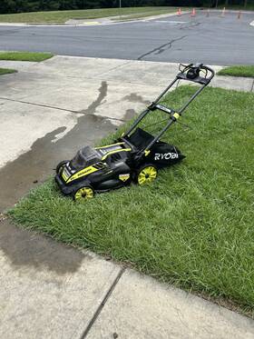 Mower-ry40hplm02k2 Ryobi 40v 21 Inch Battery Multi-blade Self-propelled
