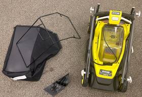 P1108vnm Ryobi One 18v 13 Inch Cordless Battery Walk Behind Push Lawn Mower