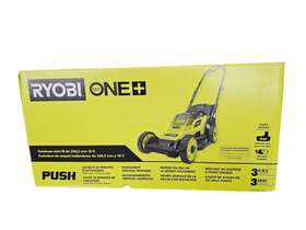 P1180 Ryobi 18v Cordless 13 Inch Lawn Mower New