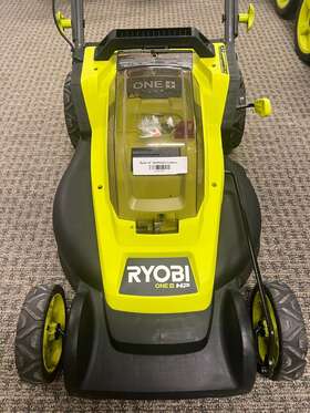 P1190vnm Ryobi One Hp 18v Brushless 16 Inch Cordless Battery Walk Behind Push Lawn Mower