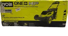 Pbllm05k2 Ryobi 18v One Hp Brushless 20 In Cordless Walk Behind Self-propelled Lawn Mower