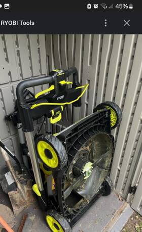 Ry-401201 Ryobi 40v Hp Brushless 21 Inch Self-propelled Awd Multi-blade Mower Used Extras
