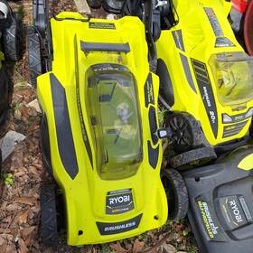 Ry401011btlvnm Ryobi 20 Inch 40 V Brushless Lithium-ion Cordless Lawn Mower