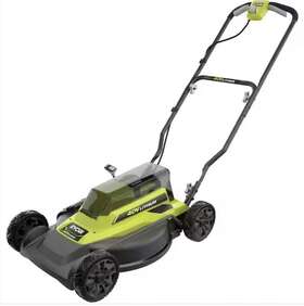 Ry401100 Ryobi 40v Push Lawn Mower - Black/green