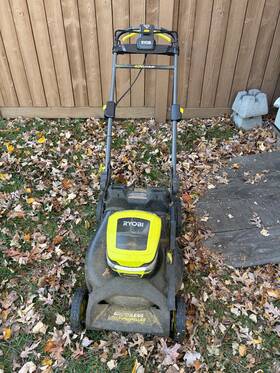 Ry401130 Ryobi 21 Inch 40v Self-propelled Mower - Working Read