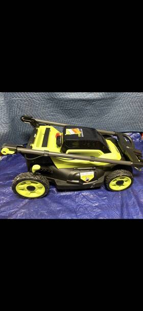 Ry40hplm04k2 Ryobi 40v Hp Brushless 21 Inch Battery-powered Electric Lawn Mower. Tool Only