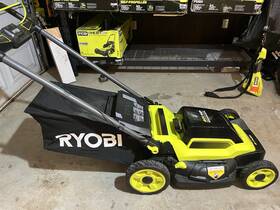 Ry40hplm06k Ryobi 40v Hp Brushless 20 Inch Cordless Battery Push Lawn Mower Tool Only