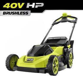 Ry40hplm07b Ryobi 40v Hp Brushless 20 Inch Cordless Electric Self-propelled Lawn Mower