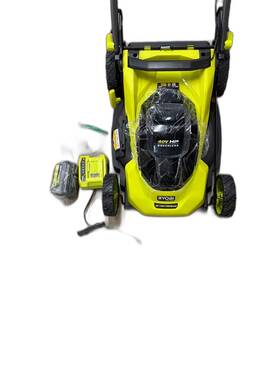 Ryobi Ry40hplm08k 40v Hp Brushless 20 Inch Cordless Electric Lawn Mower 8.0ah Battery And Charger