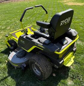 Ry48140 Ryobi 54 Inch Zero Turn Electric Riding Lawn Mower Zt540e Dead Batteries