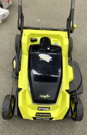 Rypm8001 Ryobi 80v Hp Battery Cordless Electric 30 Inch Multi-blade Mower-tool Only Read
