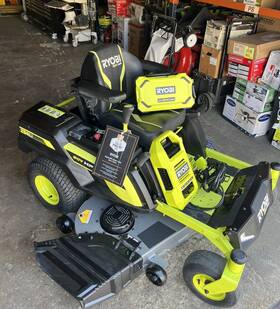 Ryrm8003 Ryobi Z54li 80 V Electric 54 Inch Zero Turn Riding Mower- 1- Battery And Charger Only