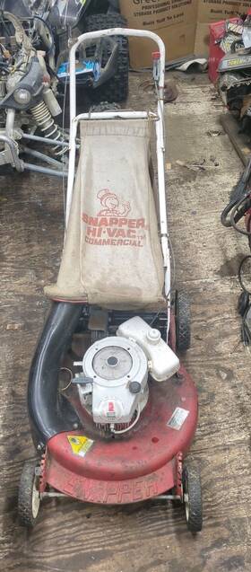 21351ps Snapper 21 Inch Self Propelled 2 Stroke Lawn Mower Vintage