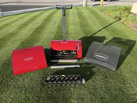 Ral3011 Swardman 2024 Electra 55 22 Inch Electric Reel Mower