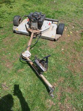 T10544b Swisher 44ftft Cut Trail Mower 10.5hp Pull Behind Tow Atv Lawnmower