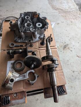 Tvm220 Tecumseh Model Lawn Mower Engine Misc. Parts Oem