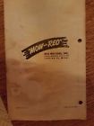 Tg-18 Reo Operating Manual Revo-jet