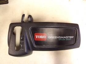 115-7250 Toro Greensmaster Eflex 2100 Dash Cover Panel Part No