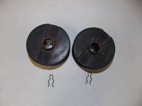 115-7354 Toro 2 Wheel Assemblies Fit Transpro 80 Trailer Walk Greens Mowers Part