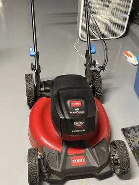 21357 Toro 60v Lithium-ion Brushless Walk Behind Lawn Mower