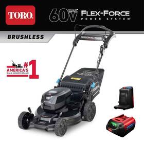 21566 Toro Super Recycler 21 Inch 60 V Battery Self-propelled Lawn Mower Kit