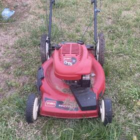 2293 Toro Gts 195cc Self-propelled Fwd Gas Lawn Mower 22 Inch Side Discharge Red