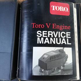 30868 Toro Binder Of Engine Mowers Trimmers Snowblower Operator Service Manuals