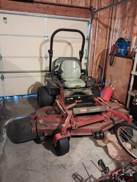 74252 Toro Z Master Red Commercial Riding Lawn Mower
