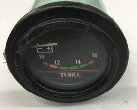 79-0060 Toro Volt Meter Guage With Numbers On The Bottom