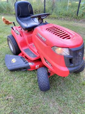13a878bta66 Troy-bilt Pony 42 Inch Riding Mower 17.5hp. Briggs And Stratton Lawn
