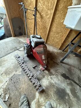 Troy-bilt 340330200865 Walk Behind Sickle Mower Not Working Parts Only