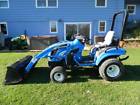 Tz22d New Holland Sub Compact Tractor With Loader Hours Tz22d New Holland Sub Compact Tractor With Loader Hours