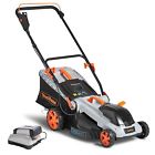 Vh0576 Vonhaus Cordless Electric Lawn Mower Battery Operated Mulching 761531650576