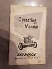 Wg-21 Reo Operating Manual Royale