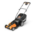 2x20v Wg744 Worx Cordless Lawn Mower Mulching Capabilities