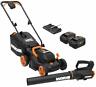 Wg779.9-wg547.9 Wg958 Worx Cordless Lawn Mower And Blower