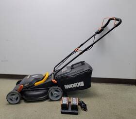 Worx 711181060782 40v 14 Inch Cordless Lawn Mower For Small Yards 2-in-1 Electric Local Pickup