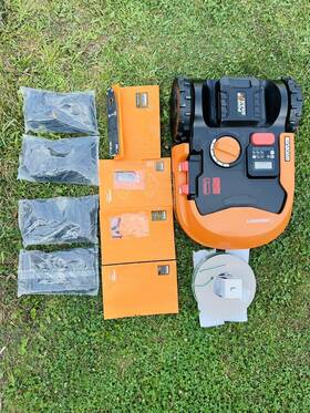 Wr150 Worx 845534020700 20v Landroid L 1/2 Acre Robotic Lawn Mower With New Boundary Wire