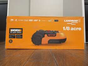 Wr165 Worx 845534027976 Landroid S 20v 2.0ah Robotic Lawn Mower 1/8 Acre / 5 445 Sq Ft. Power Share