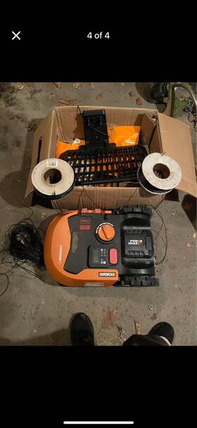 W150 Worx Robotic Lawn Mower
