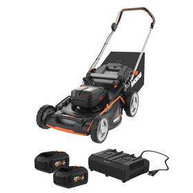 Wp772 Worx Nitro 40v Powershare Pro 21 Inch Cordless Push Lawn Mower-cr