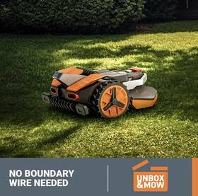 Wr208-an Worx Landroid Vision Ai 1/5 Acre 20v Boundaryless Robotic Lawn Mower