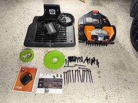 Wr235-an Worx Landroid Vision Ai 1 Acre 20v Boundaryless Robotic Lawn Mower- Wr235