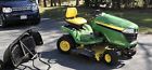 X354 John Deere Select Series Tractor Mower Bagger Plugger Dethatcher