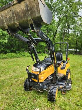 Sc2400 Yanmar 2012 Subcompact 4x4 Diesel Tractor Loader Mower Front Blade