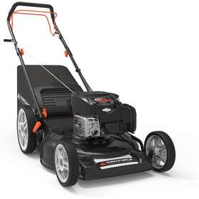 Yf22-3n1sp-u-b Yard Force Self Propelled 3-in-1 Gas Push Lawn Mower With 22 Inch Steel Deck Used